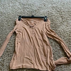 Size small American Eagle stripped long sleeve.